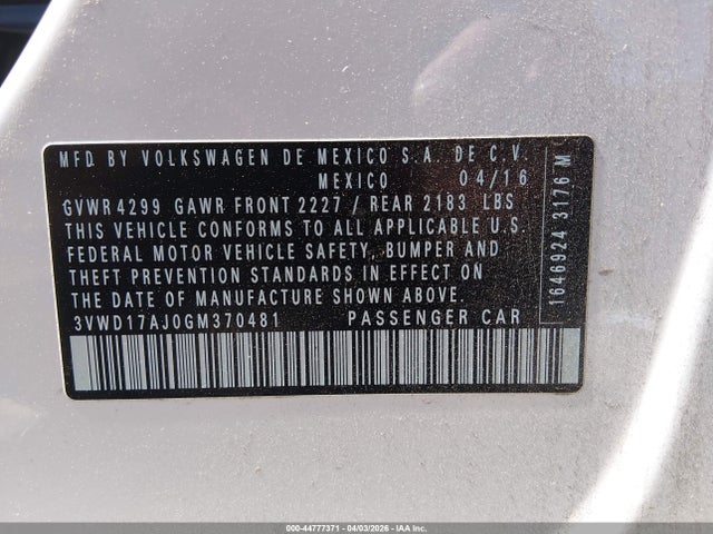 Volkswagen Jetta 1.8t Sport