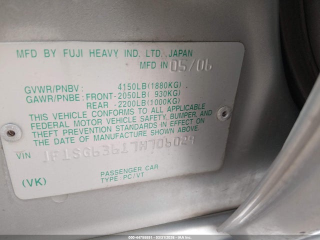 Subaru Forester 2.5x