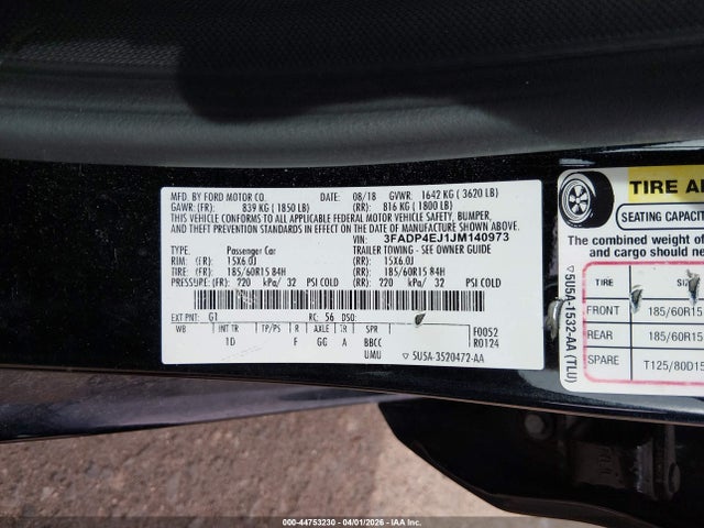 Ford Fiesta Se
