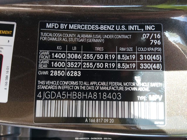 Mercedes-Benz GLE 4matic