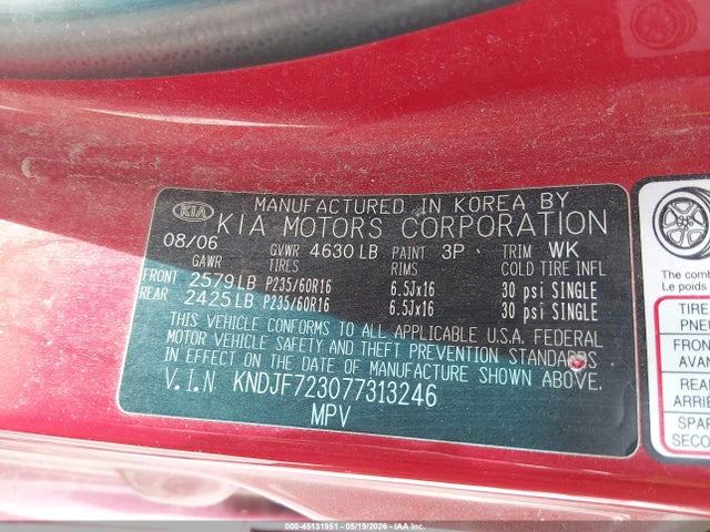 Kia Sportage Lx V6