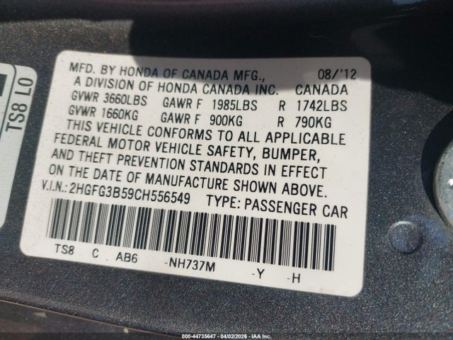 Honda Civic Lx