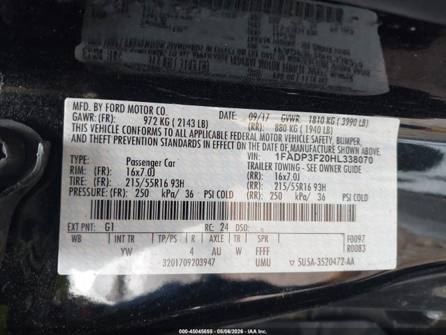 Ford Focus Se