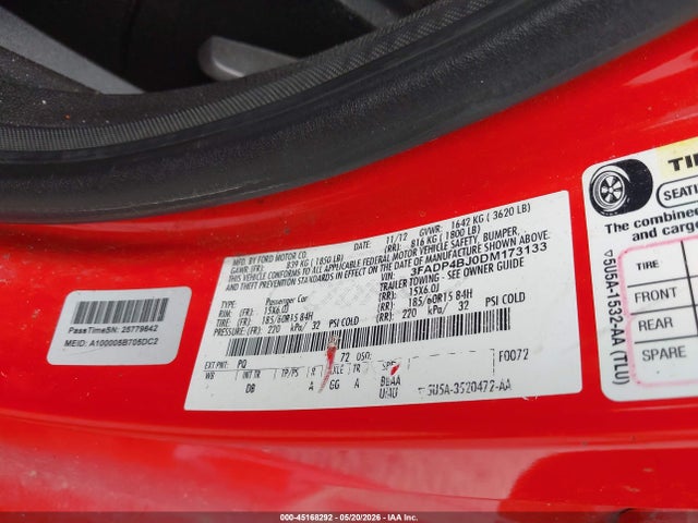 Ford Fiesta Se