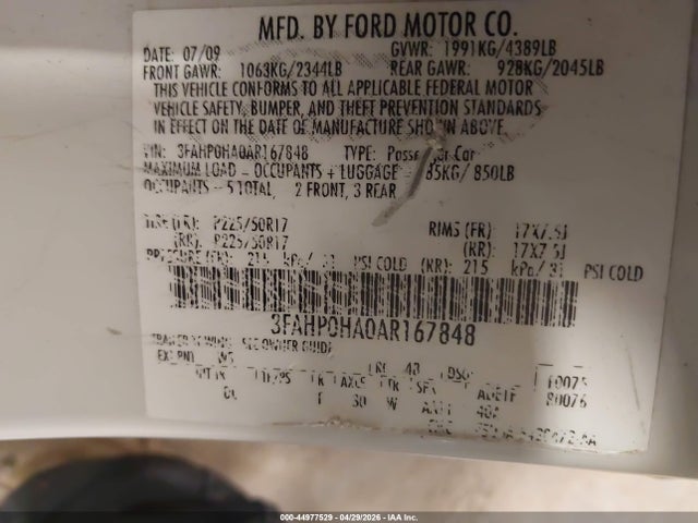 Ford Fusion Se