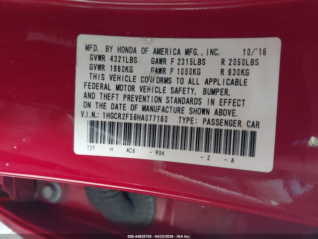 Honda Accord Sport