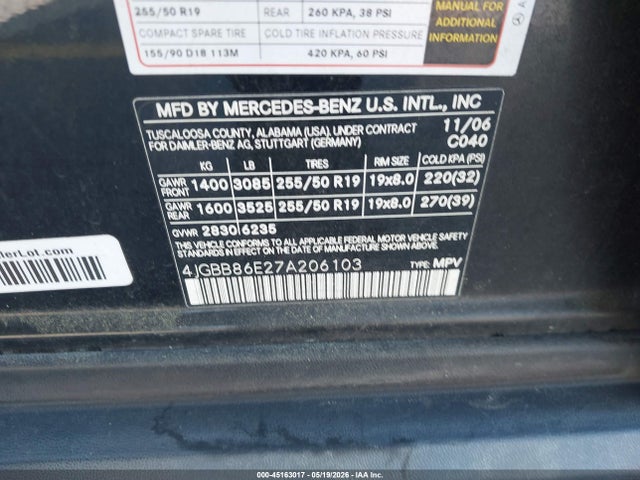 Mercedes-Benz M-Class 4matic