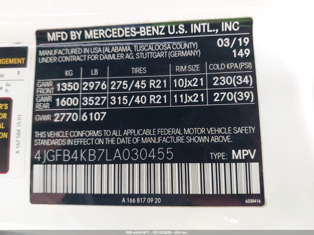 Mercedes-Benz GLE 4matic