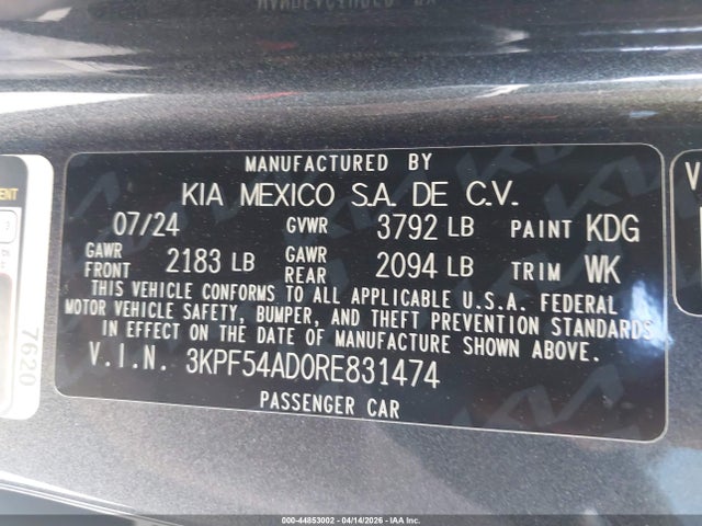 Kia Forte Gt-line