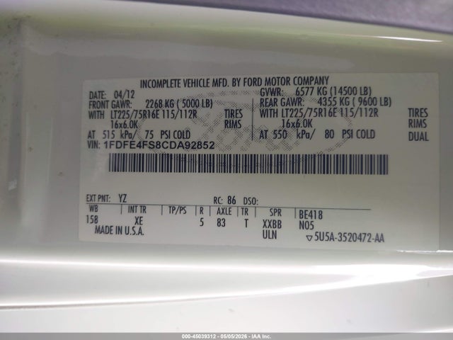 Ford E-450