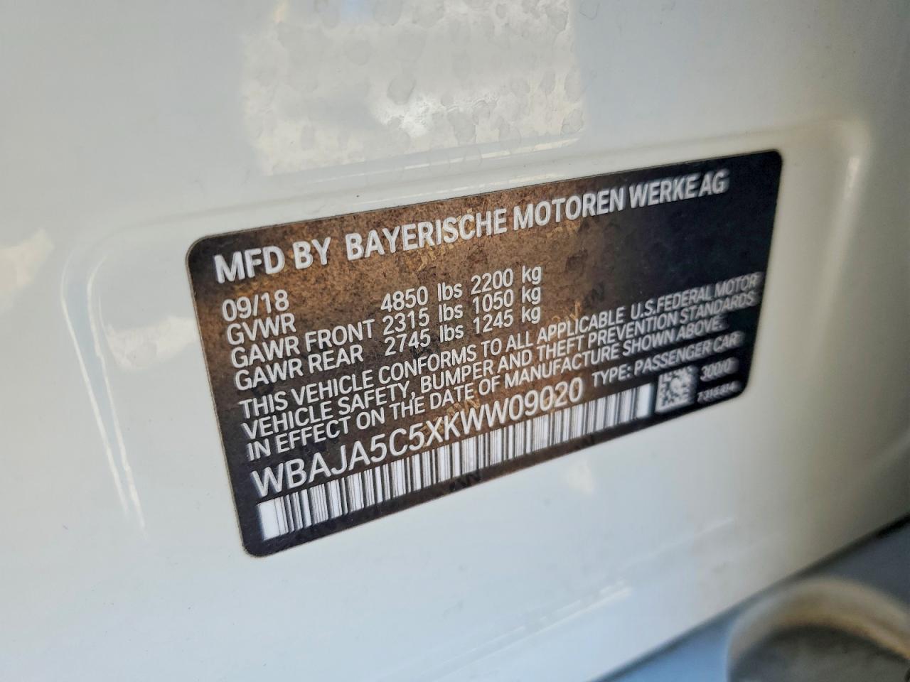 BMW 5 Series I