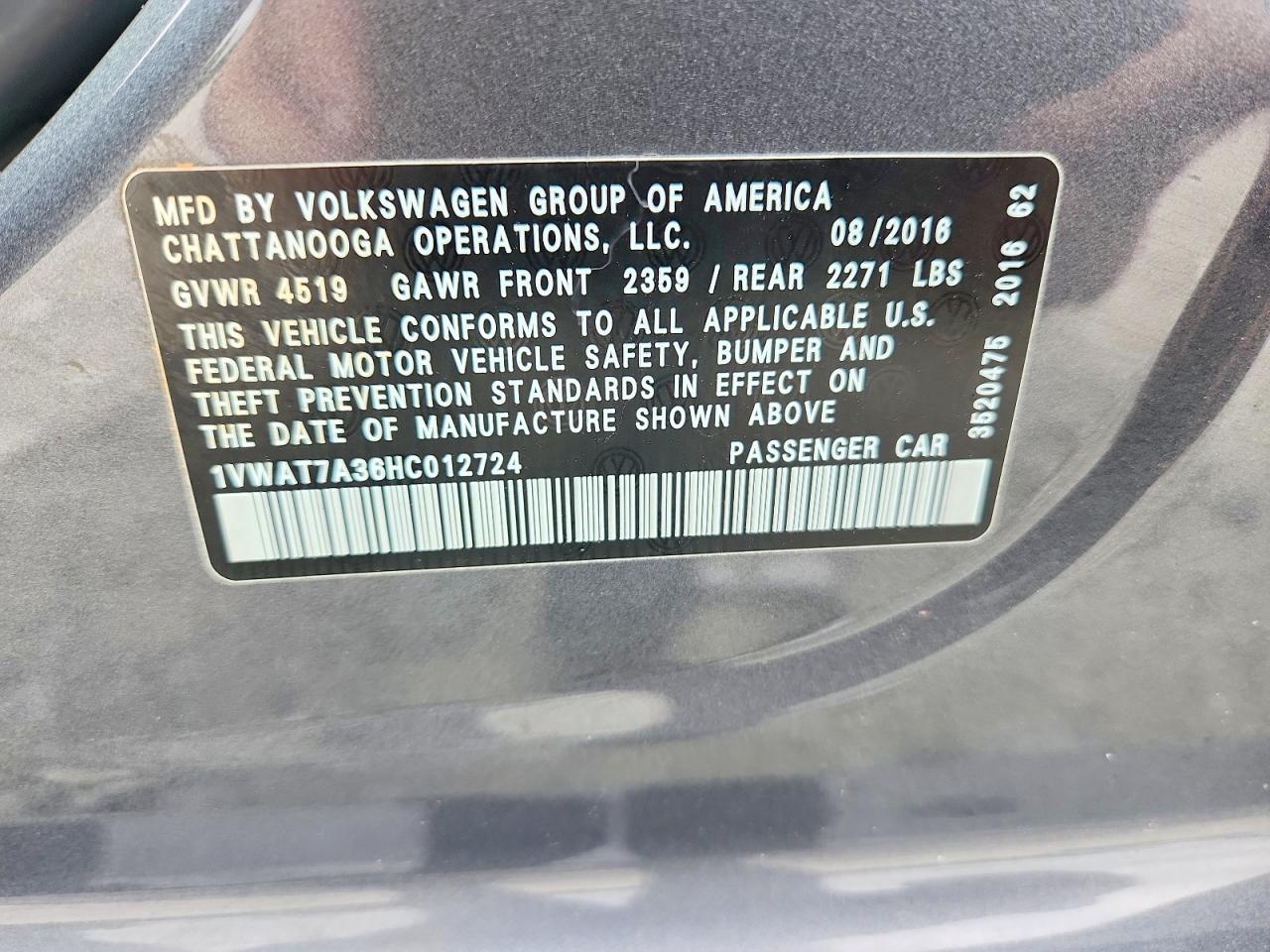 Volkswagen Passat S