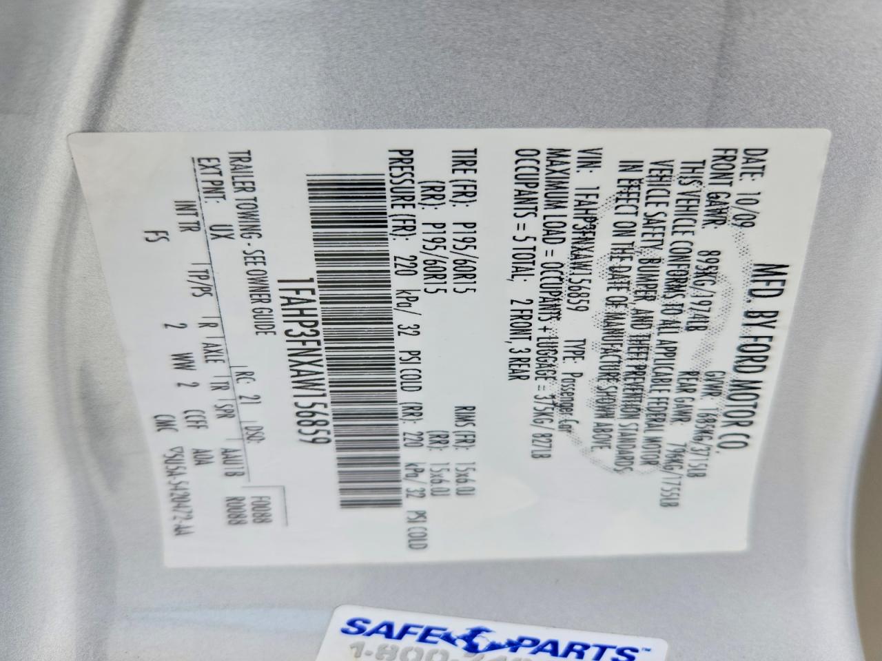 Ford Focus Se