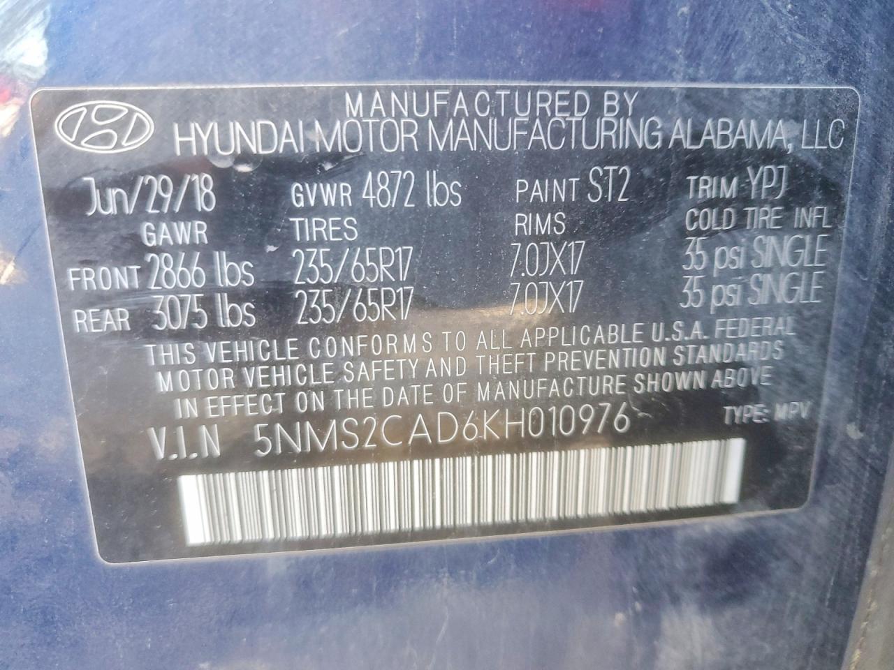 Hyundai SANTA FE Se
