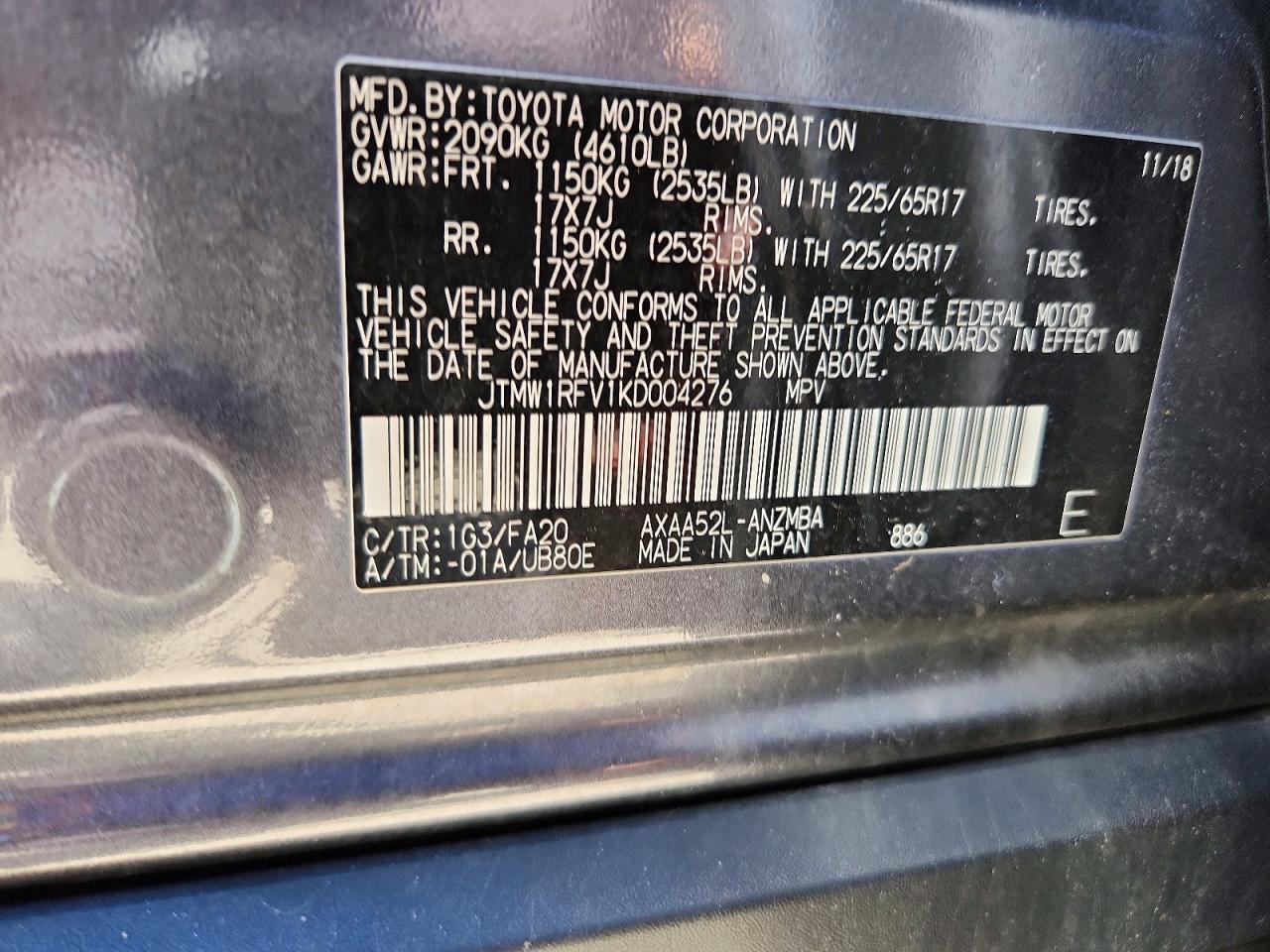 Toyota RAV4 Xle
