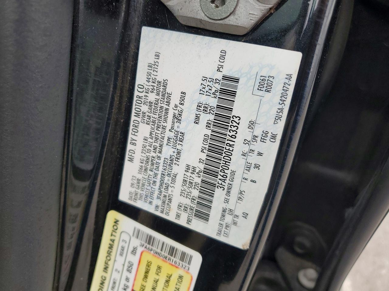 Ford Fusion Se