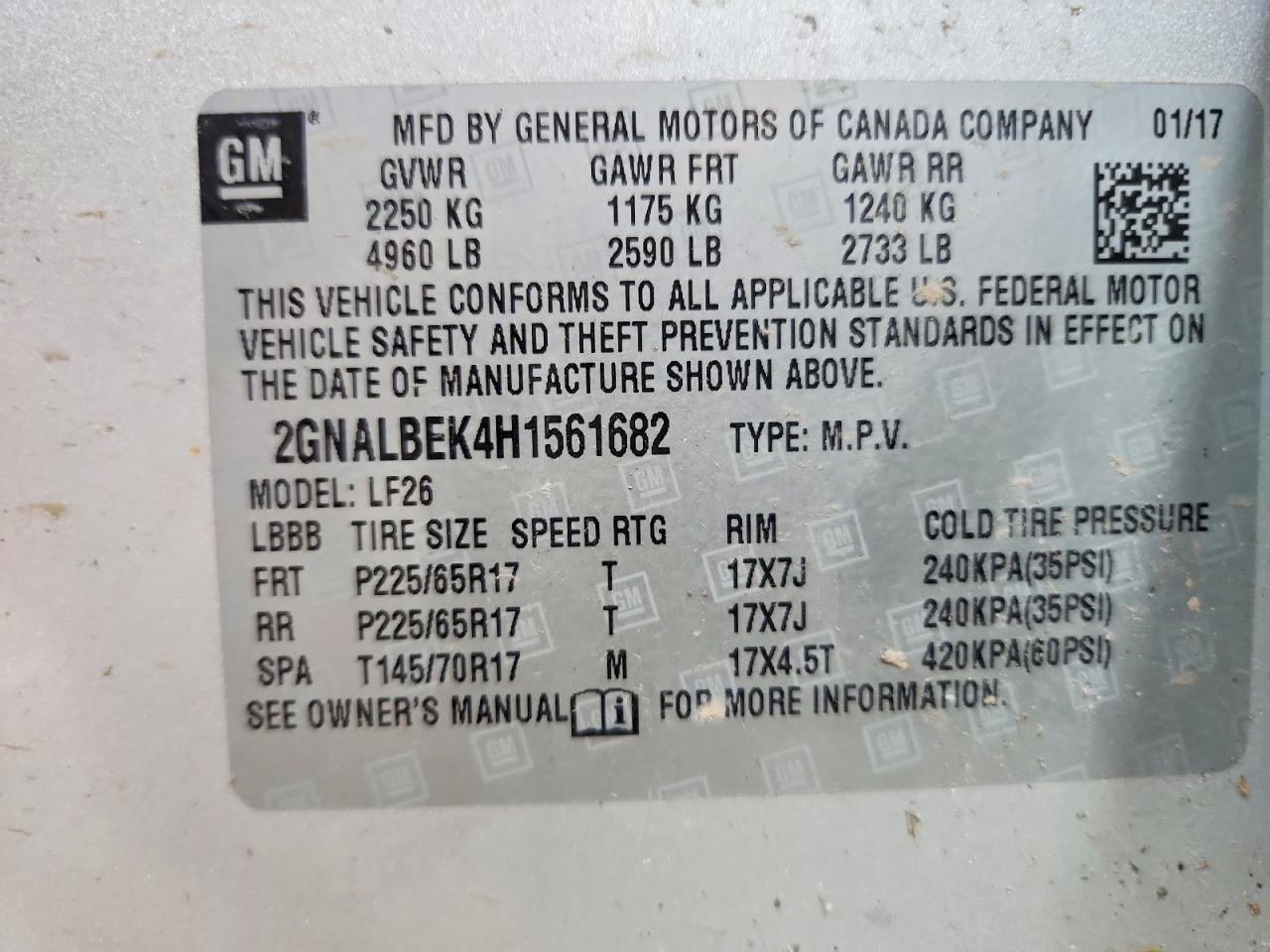 Chevrolet Equinox Ls