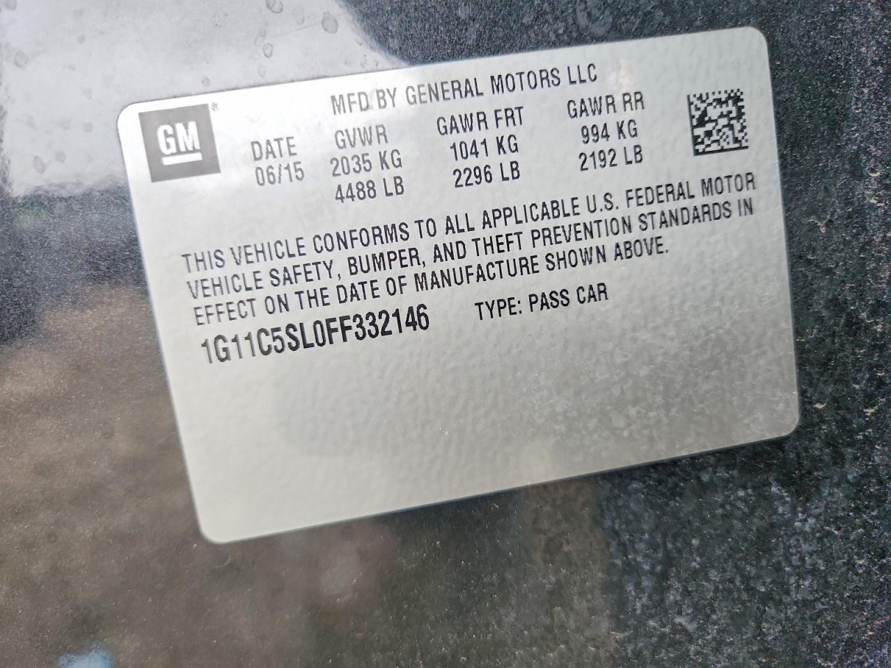 Chevrolet Malibu 1lt