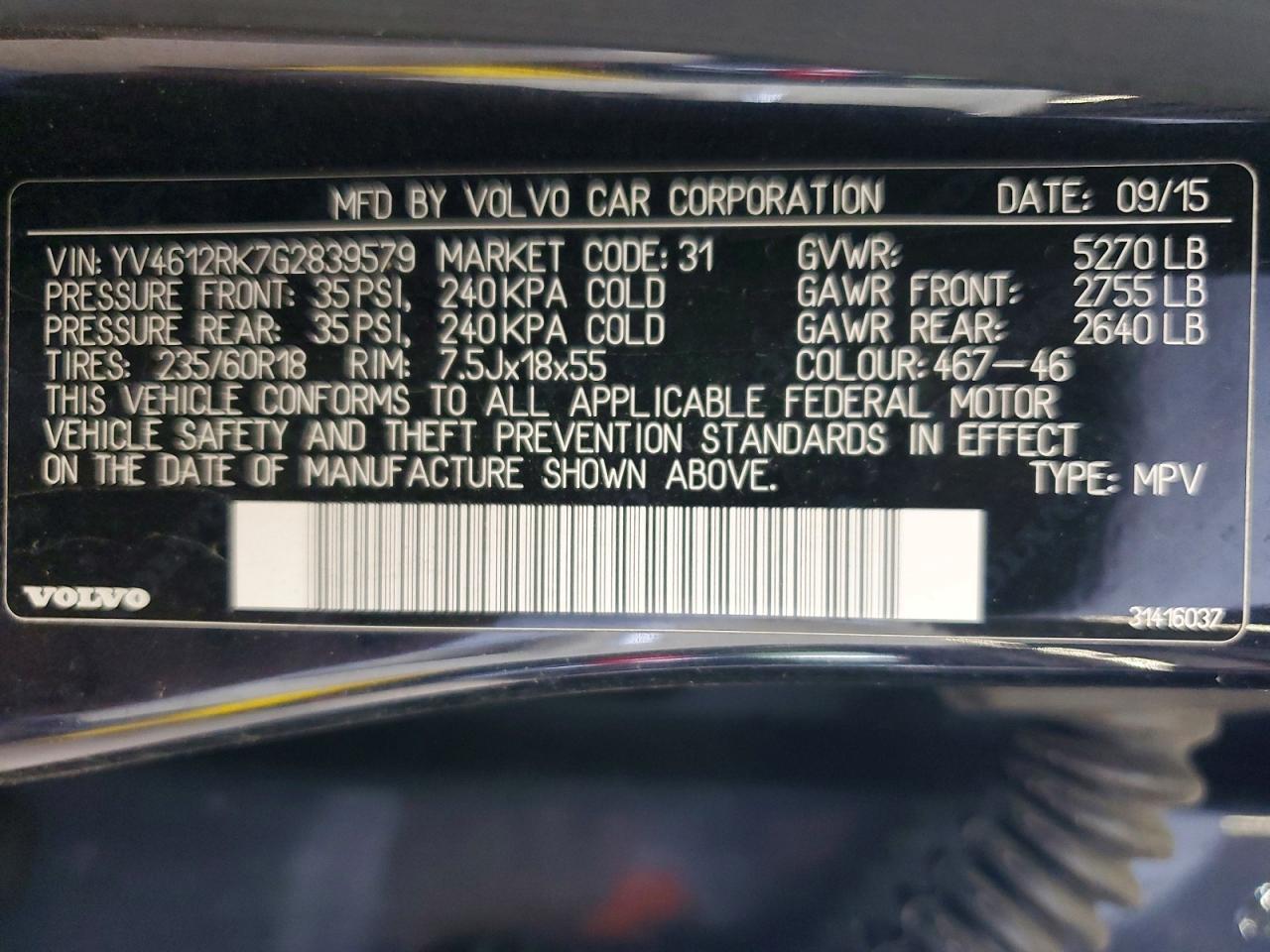Volvo XC60 T5 Premier