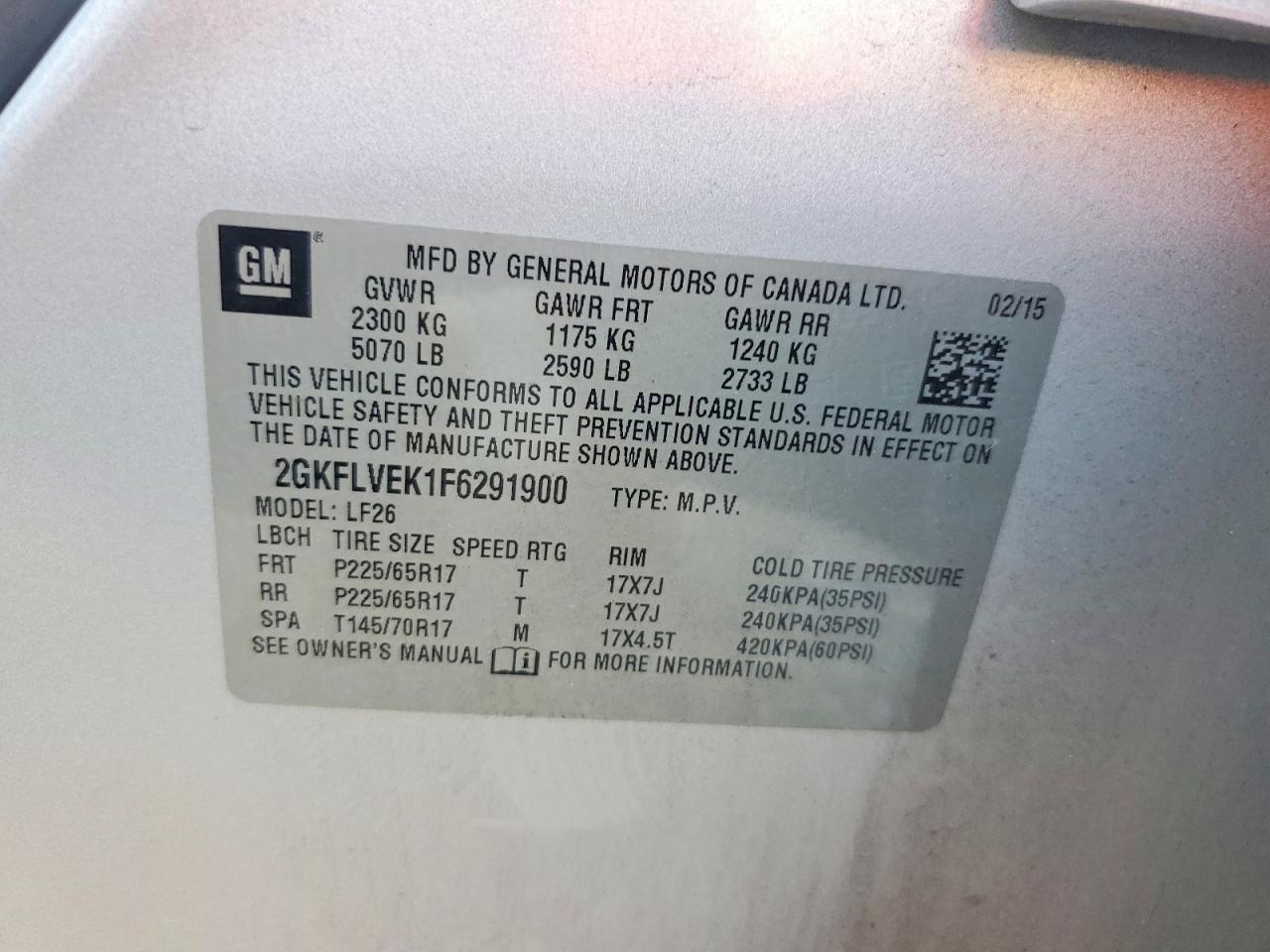 GMC Terrain Sle