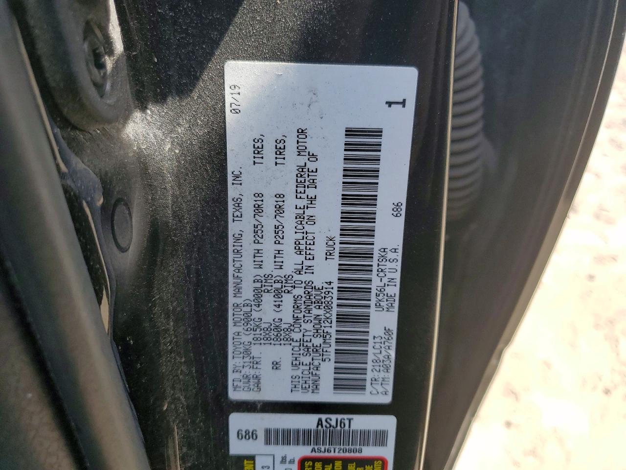 Toyota Tundra Sr