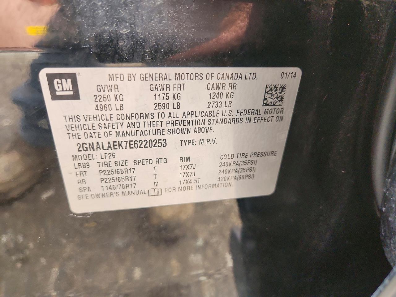 Chevrolet Equinox Ls