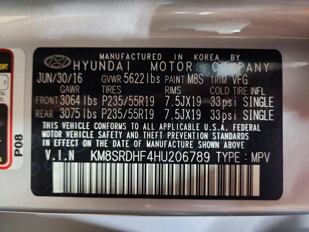 Hyundai SANTA FE Se Ultimate