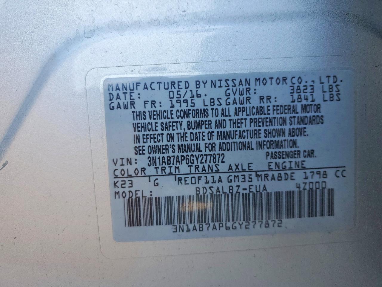 Nissan Sentra S