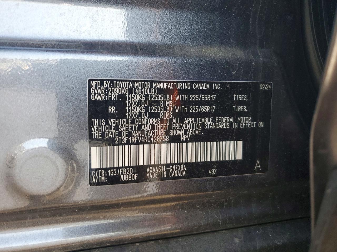 Toyota RAV4 Le