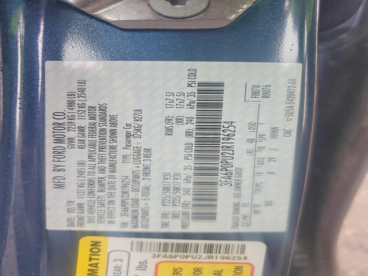 Ford Fusion Se Phev