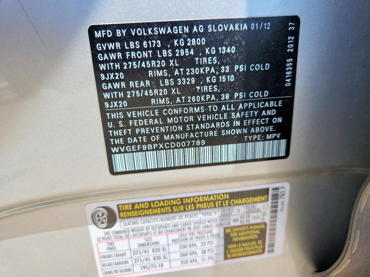 Volkswagen Touareg V6