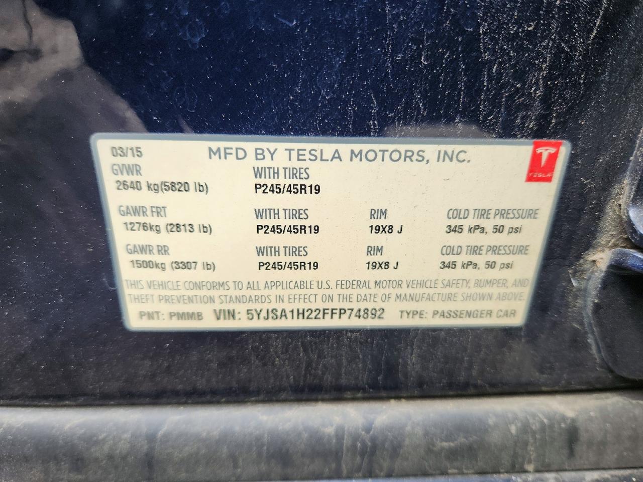 Tesla Model S 85d