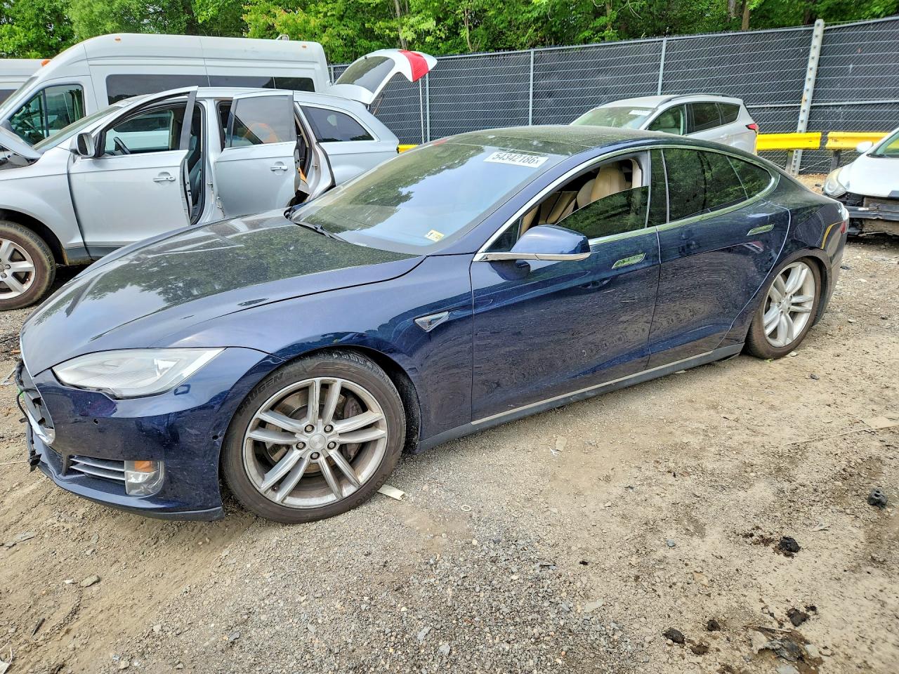 Salvage Tesla Model S Image
