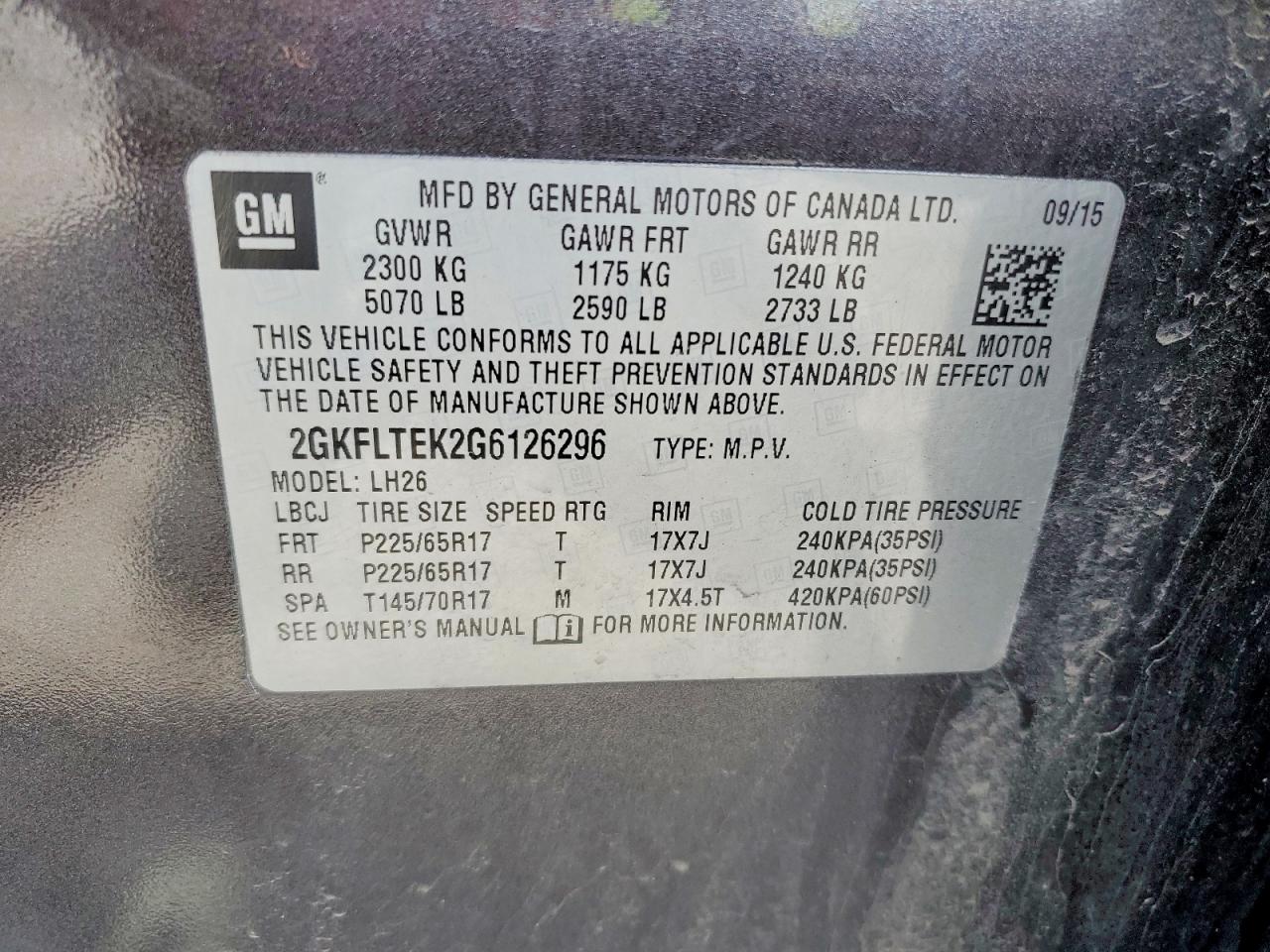 GMC Terrain Sle
