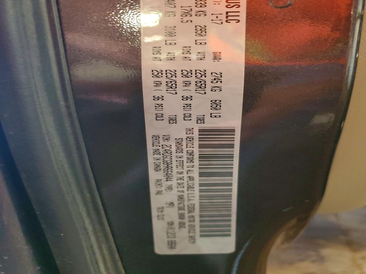 Dodge Caravan Sxt