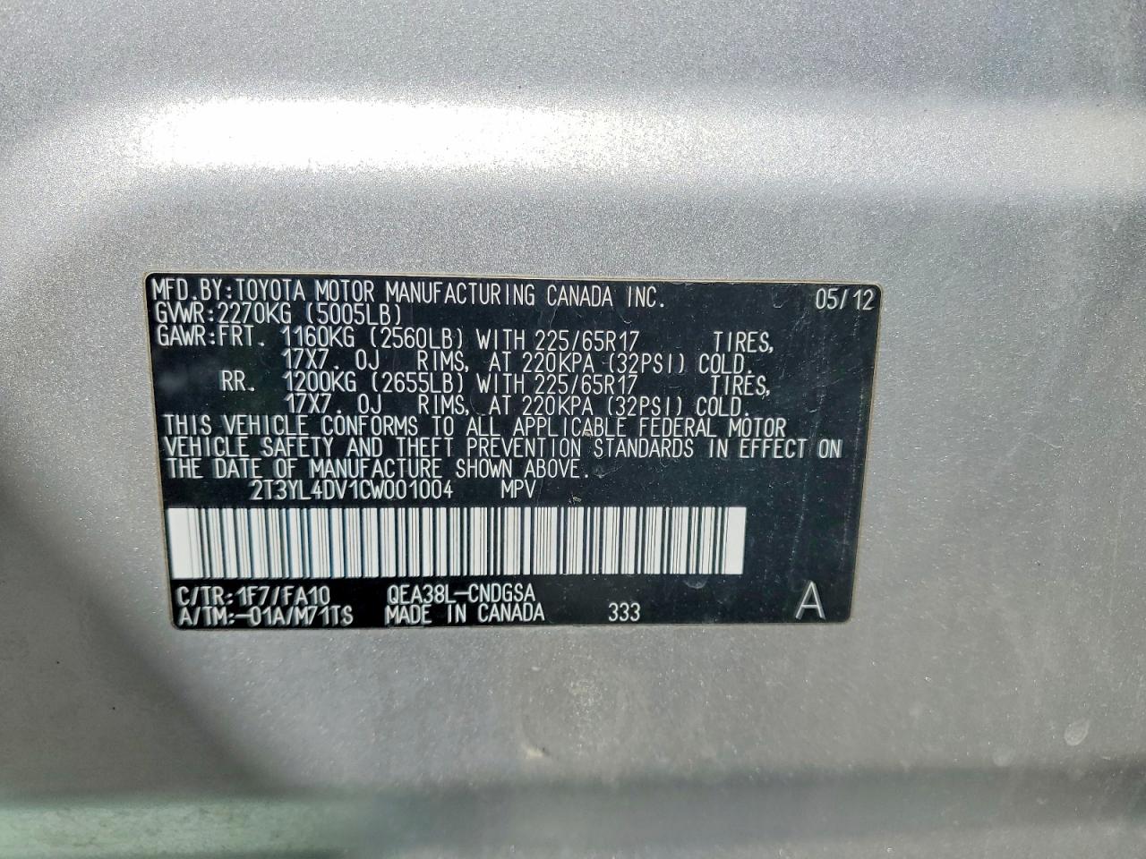 Toyota RAV4 Base