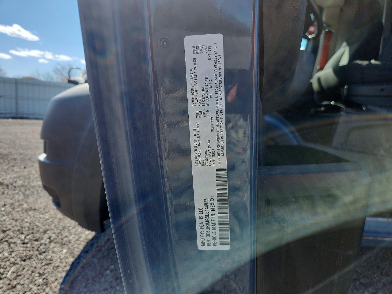 Ram Promaster 3500 High