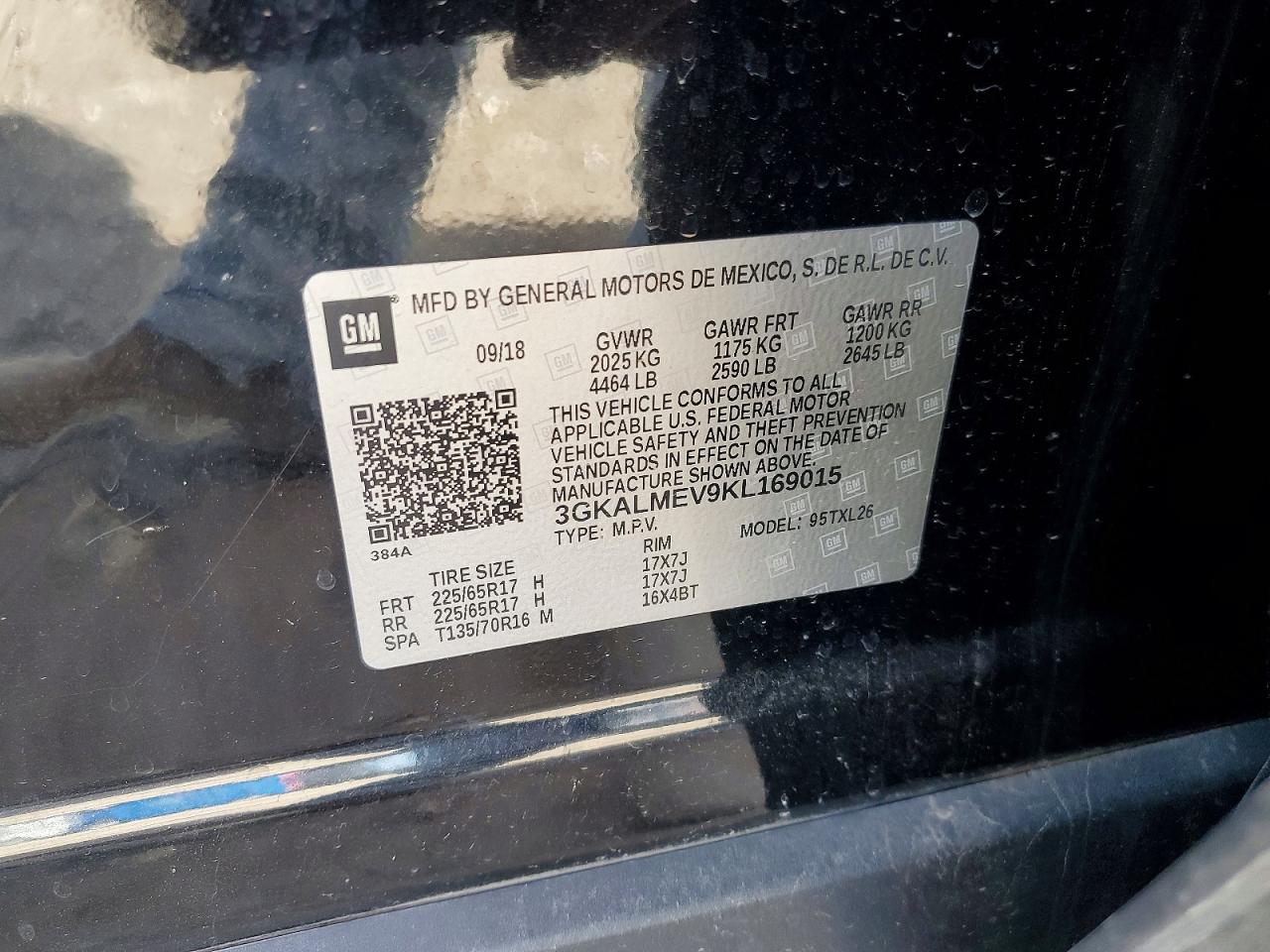 GMC Terrain Sle