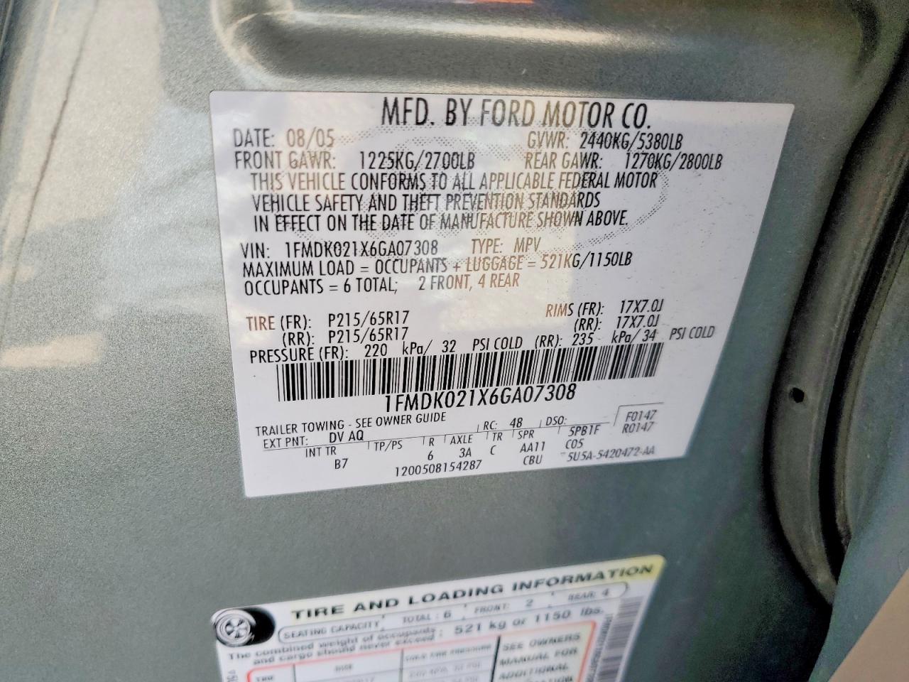 Ford Freestyle Se
