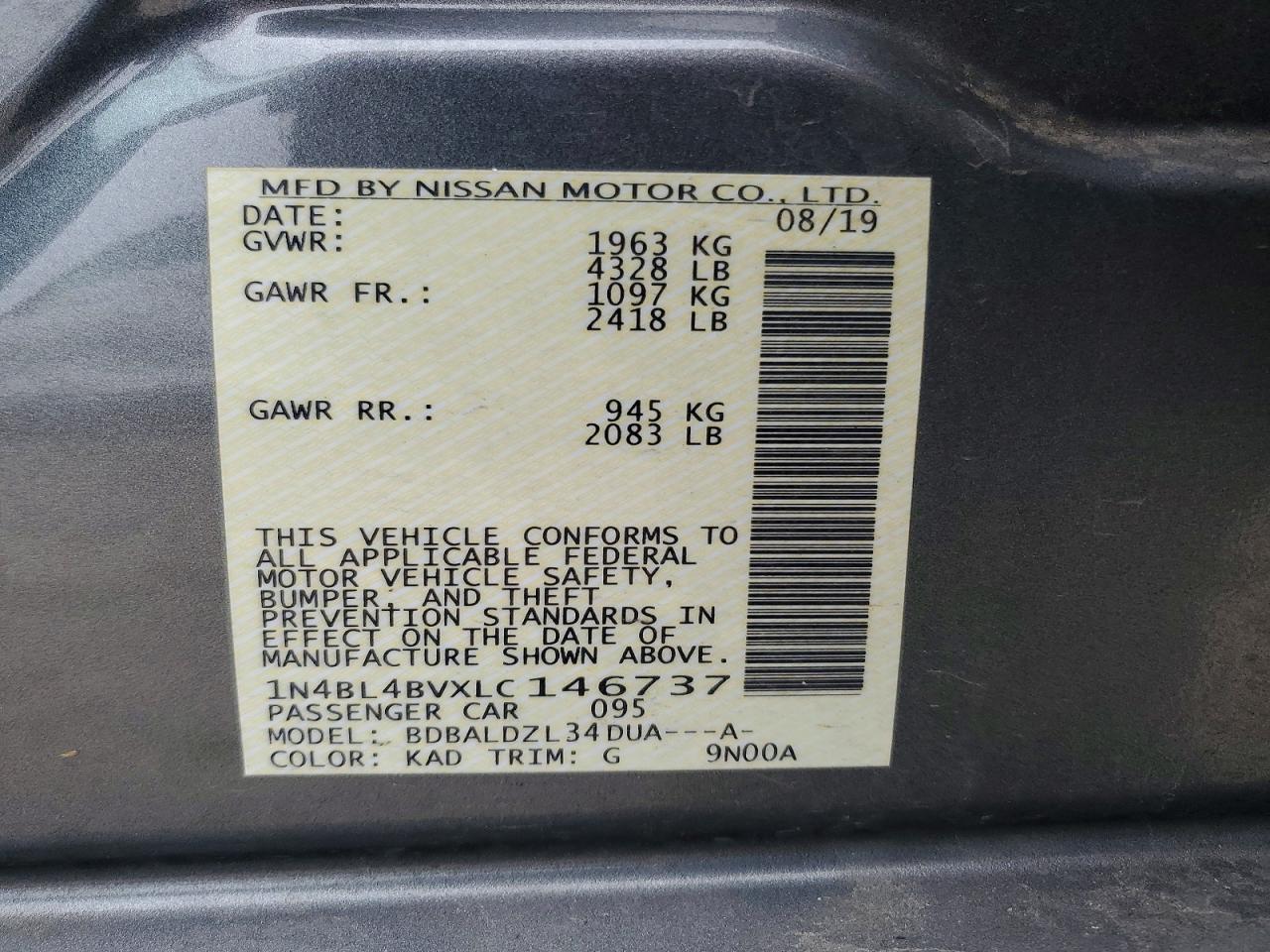 Nissan Altima 2.5 S