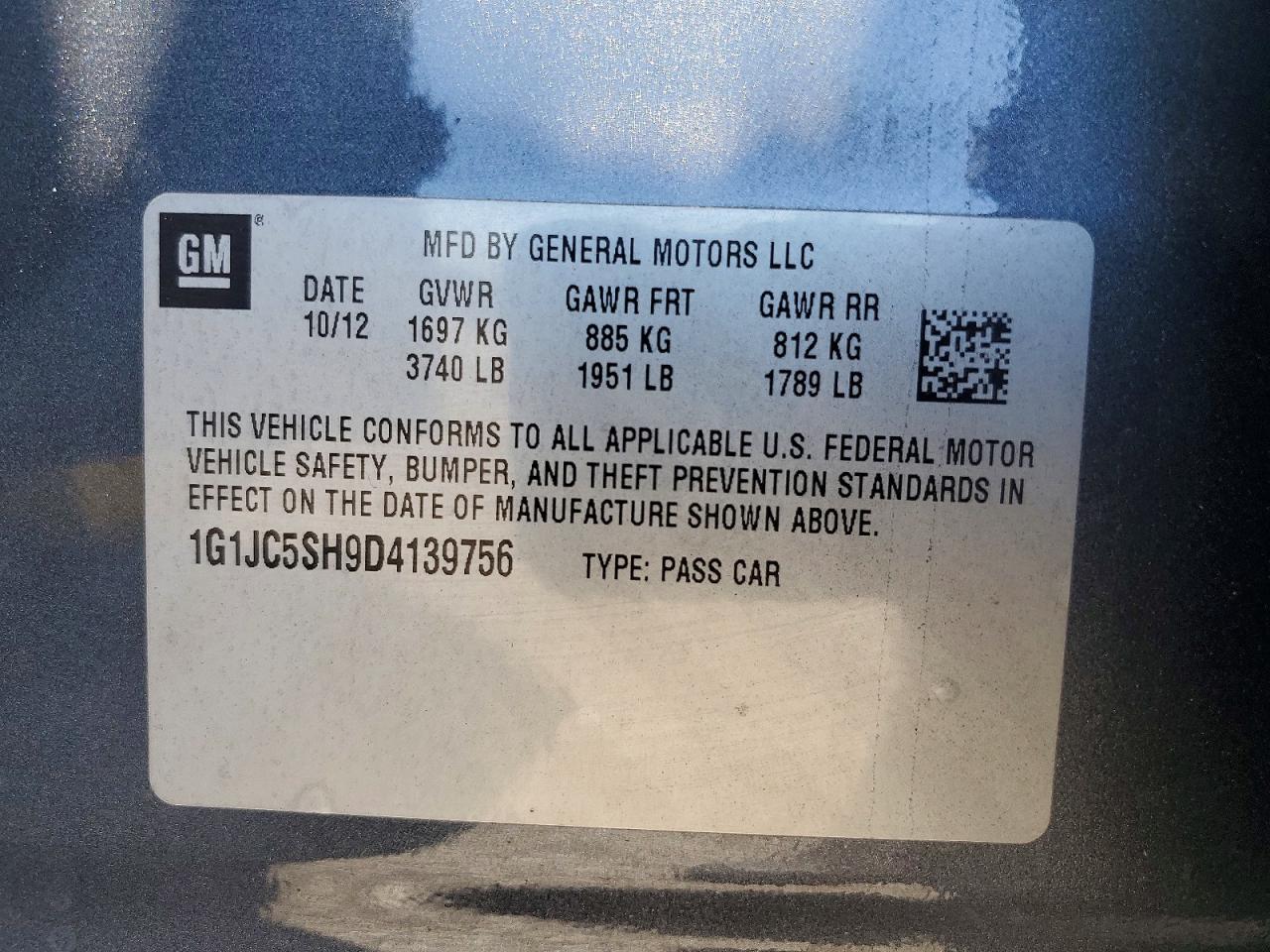 Chevrolet Sonic Lt