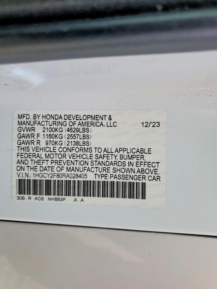 Honda Accord Touring Hybrid