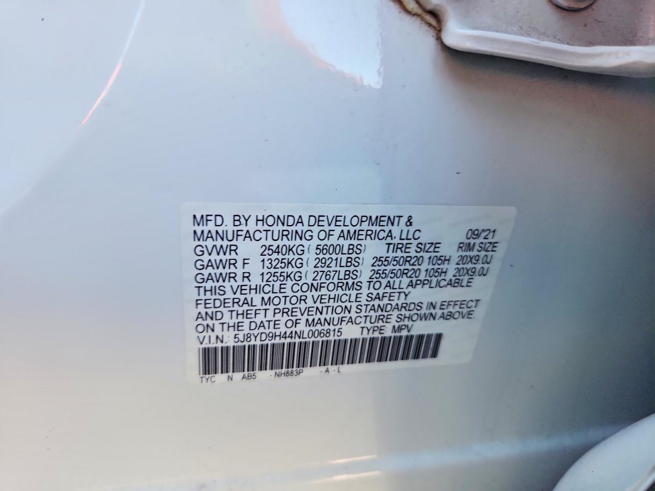 Acura MDX Technology