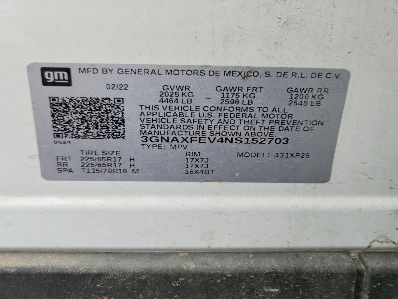 Chevrolet Equinox Ls