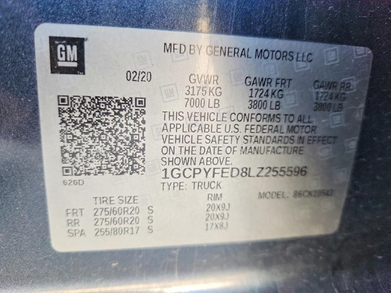 Chevrolet Silverado K1500 Lt Trail Boss