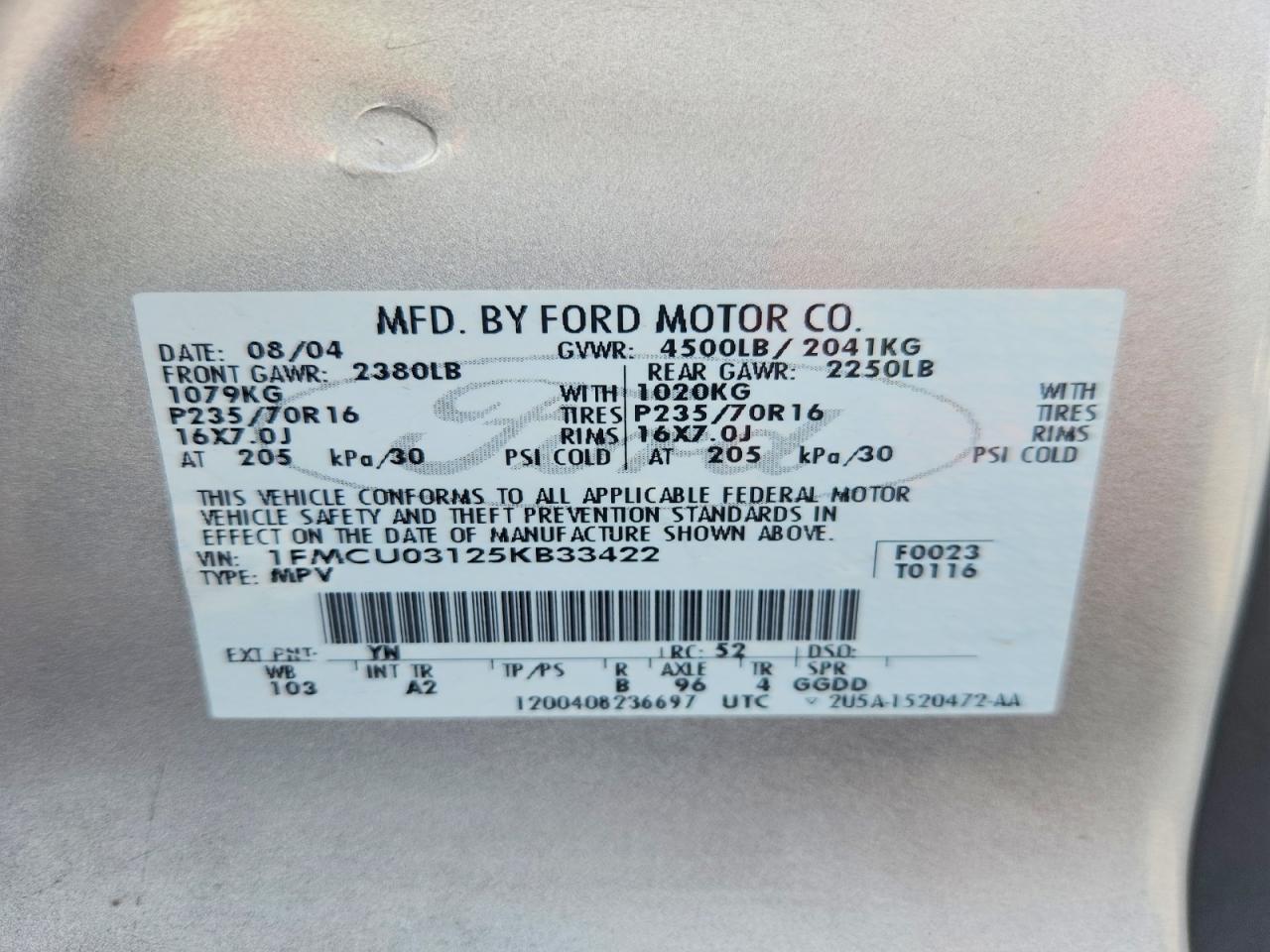 Ford Escape Xlt