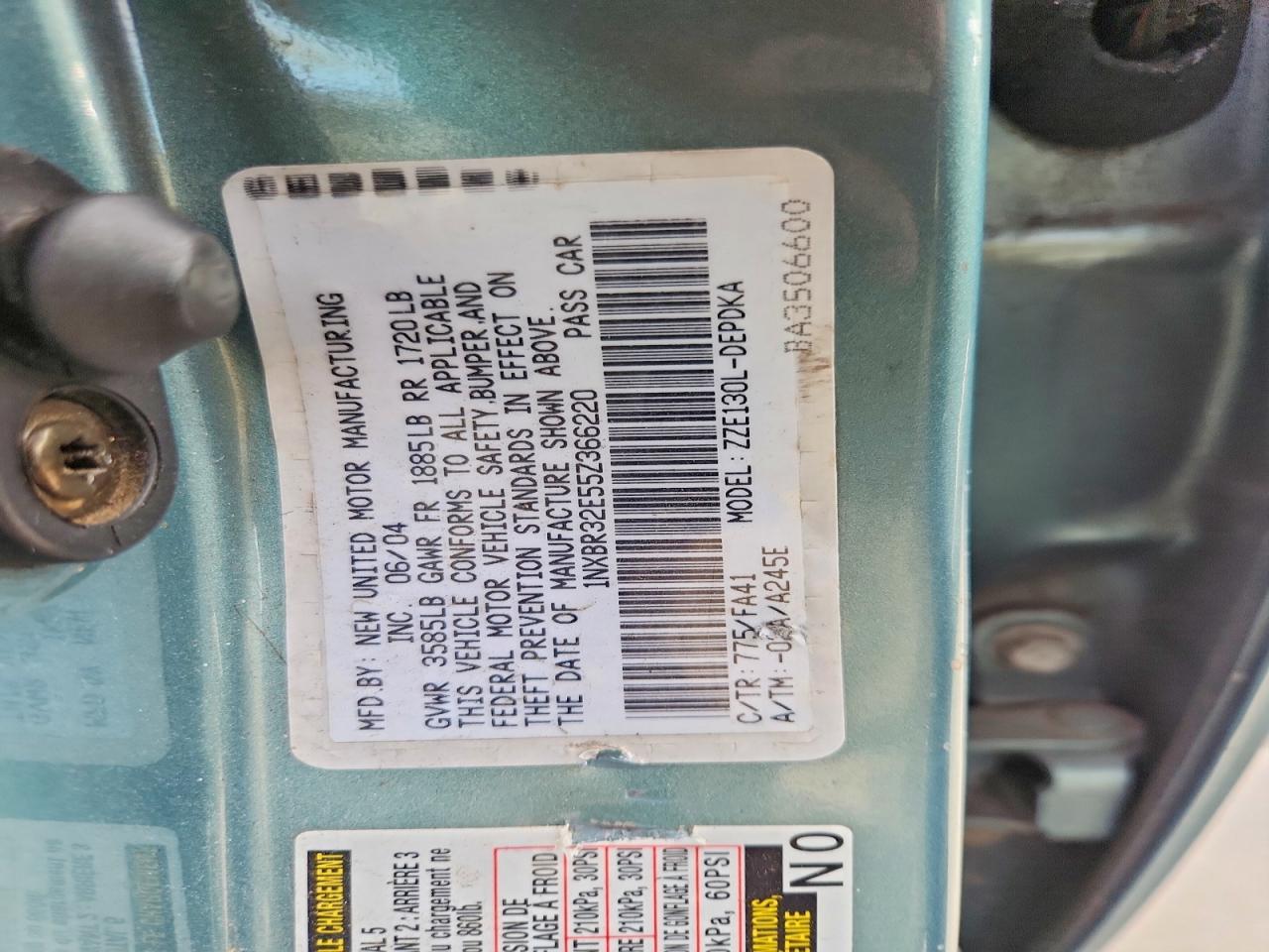 Toyota Corolla Ce