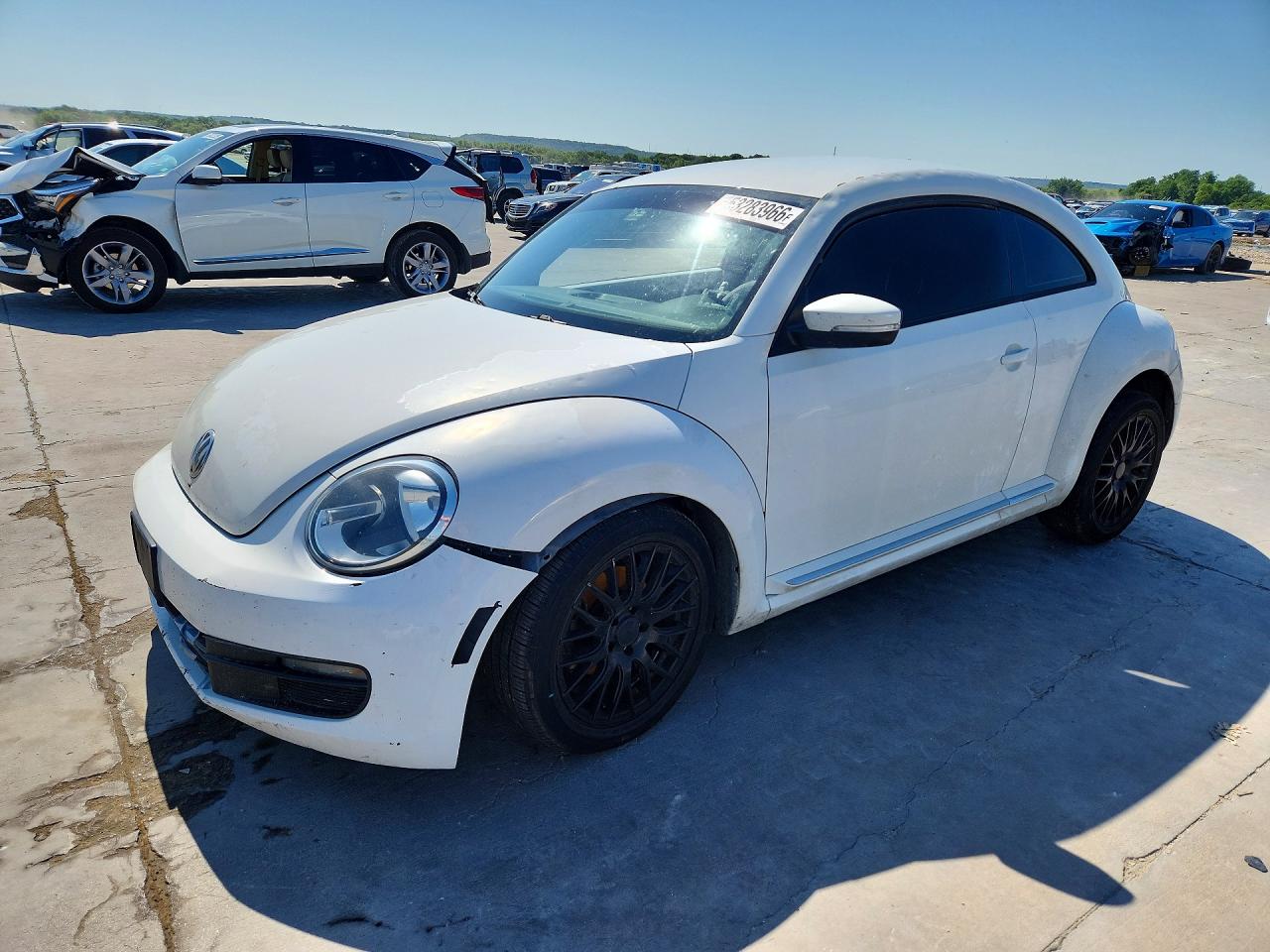 Salvage Volkswagen Beetle Image