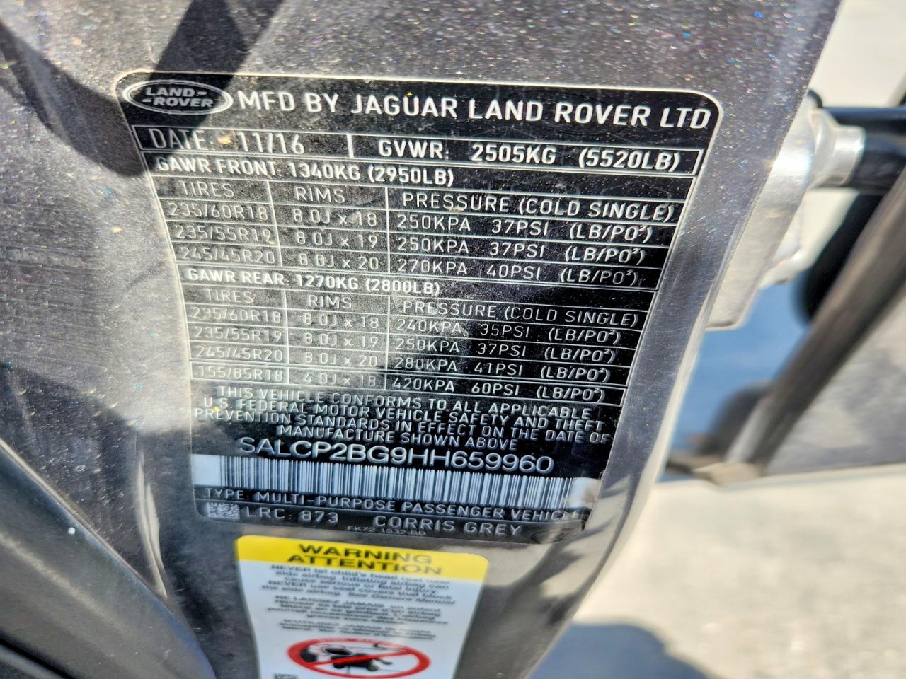 Land Rover Discovery Se