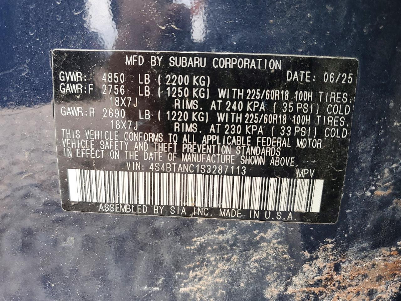 Subaru Outback Limited